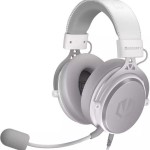 Endorfy VIRO Plus USB Over Ear Gaming Headset με σύνδεση USB Onyx White