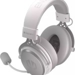 Endorfy VIRO Plus USB Over Ear Gaming Headset με σύνδεση USB Onyx White