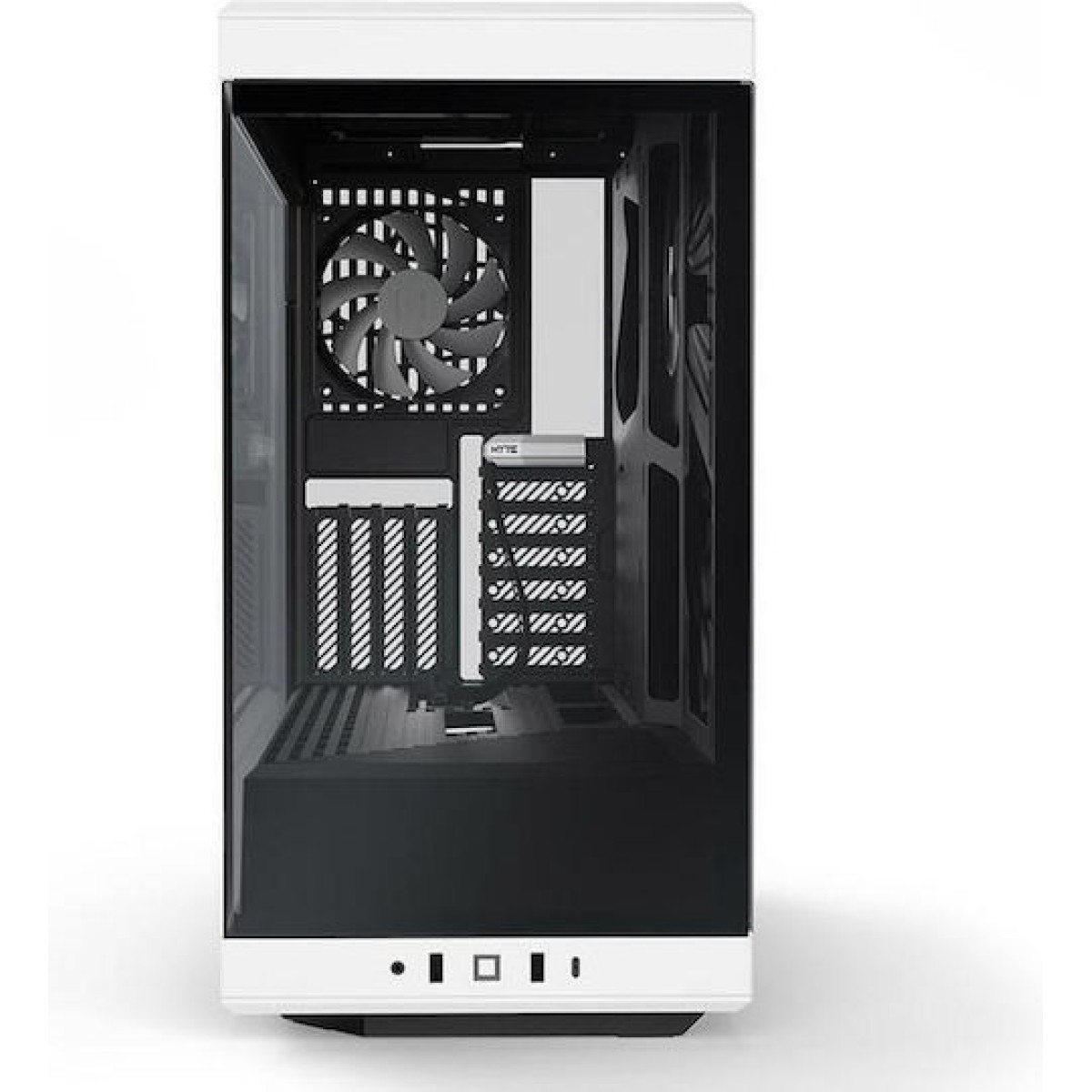 HYTE Y40 Gaming Midi Tower Κουτί Υπολογιστή με Πλαϊνό Παράθυρο Λευκό