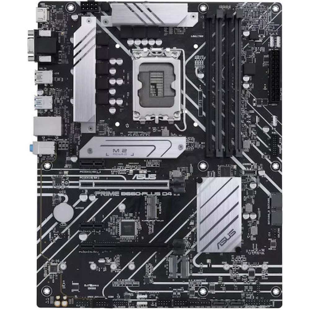 Asus Prime B660-Plus D4 Motherboard ATX με Intel 1700 Socket 90MB18X0-M0EAY0