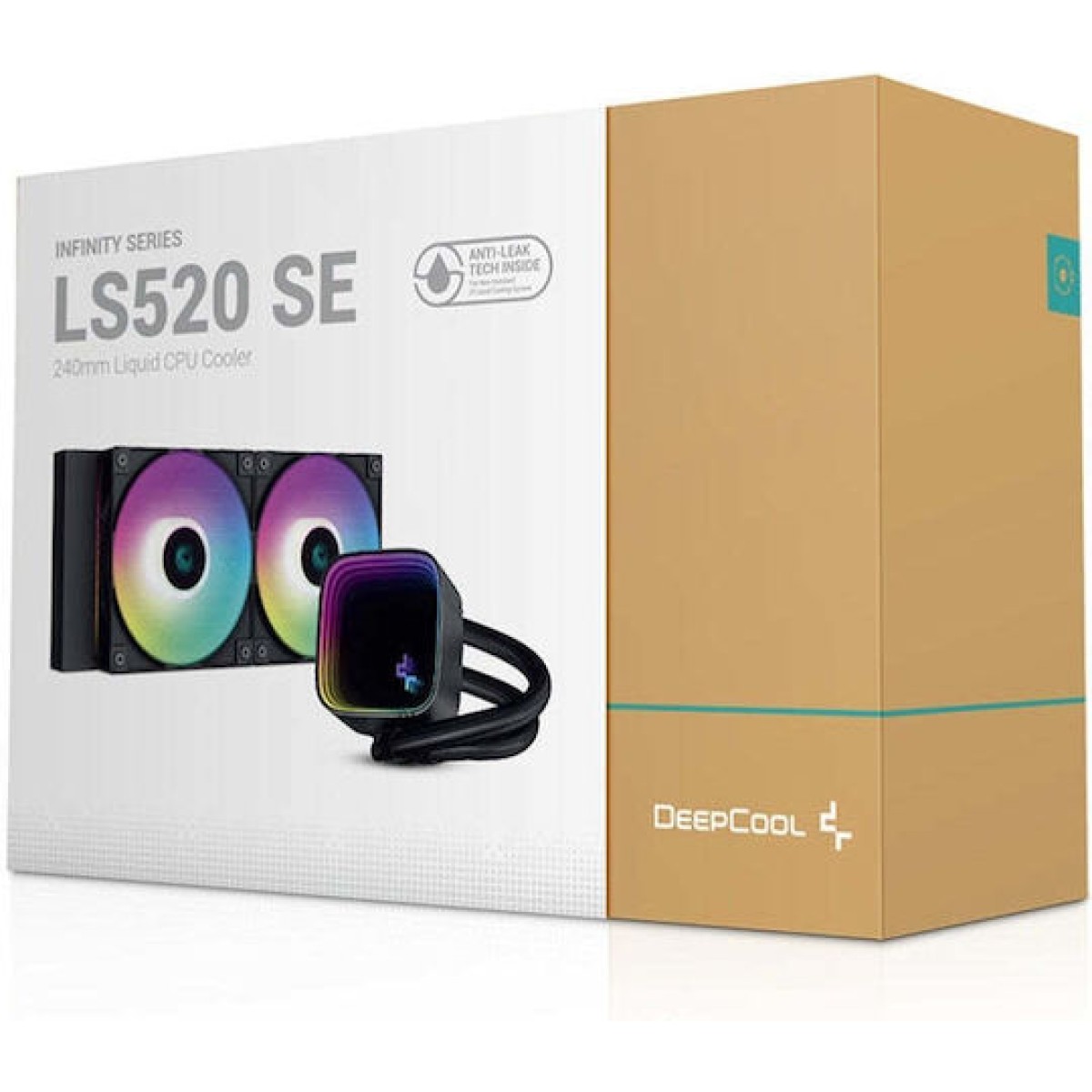 Deepcool LS520 SE Υδρόψυξη Επεξεργαστή Διπλού Ανεμιστήρα 120mm για Socket AM4/AM5/1700/1200/115x με RGB Φωτισμό