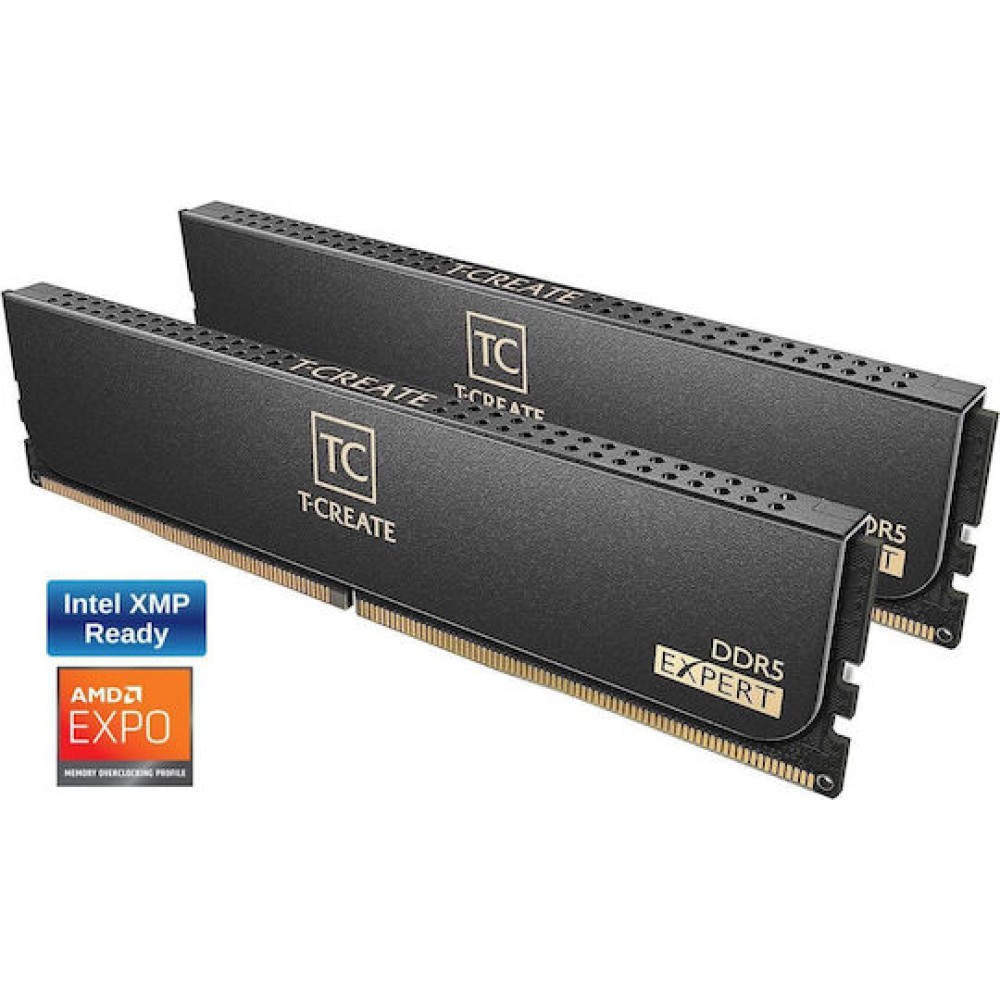 TeamGroup T-Create Expert DDR5 32GB RAM με 2x16GB Modules και Ταχύτητα 6000 για Desktop