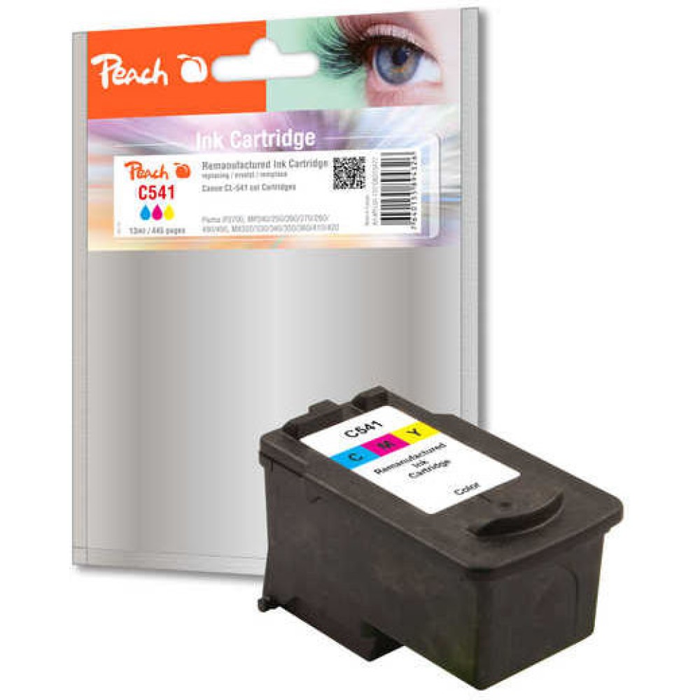 Peach 316477 Γνήσιο Μελάνι Εκτυπωτή InkJet Κίτρινο / Κυανό / Ματζέντα (PI100-157)