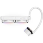 NZXT Kraken 240 RGB Υδρόψυξη Επεξεργαστή Διπλού Ανεμιστήρα 120mm για Socket AM4/AM5/1700/1200/115x Λευκή