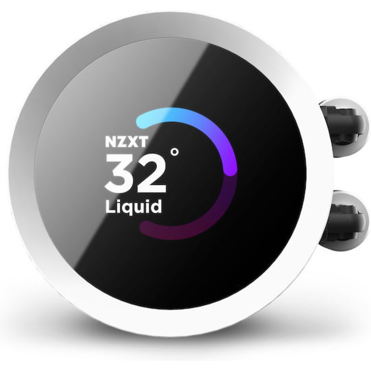 NZXT Kraken 240 RGB Υδρόψυξη Επεξεργαστή Διπλού Ανεμιστήρα 120mm για Socket AM4/AM5/1700/1200/115x Λευκή