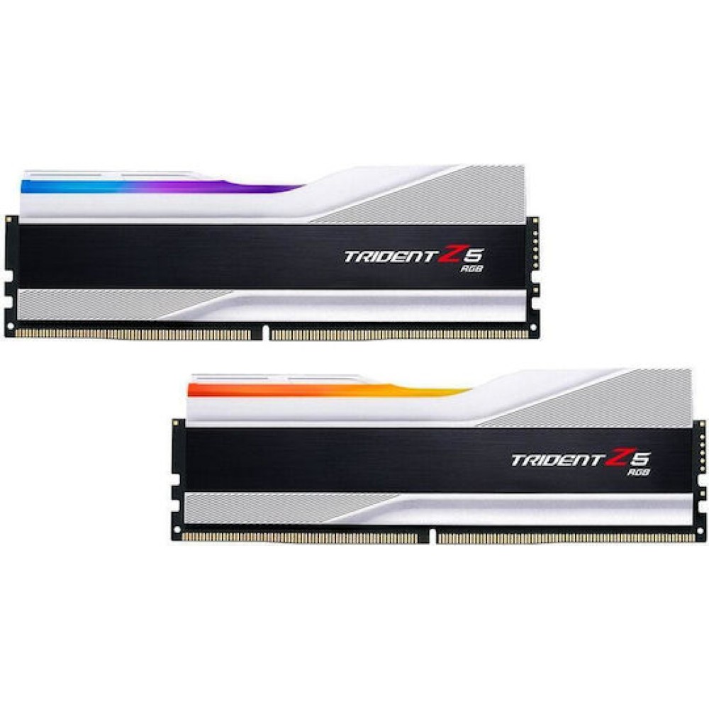G.Skill Trident Z5 RGB DDR5 32GB RAM με 2x16GB Modules και Ταχύτητα 8000 για Desktop