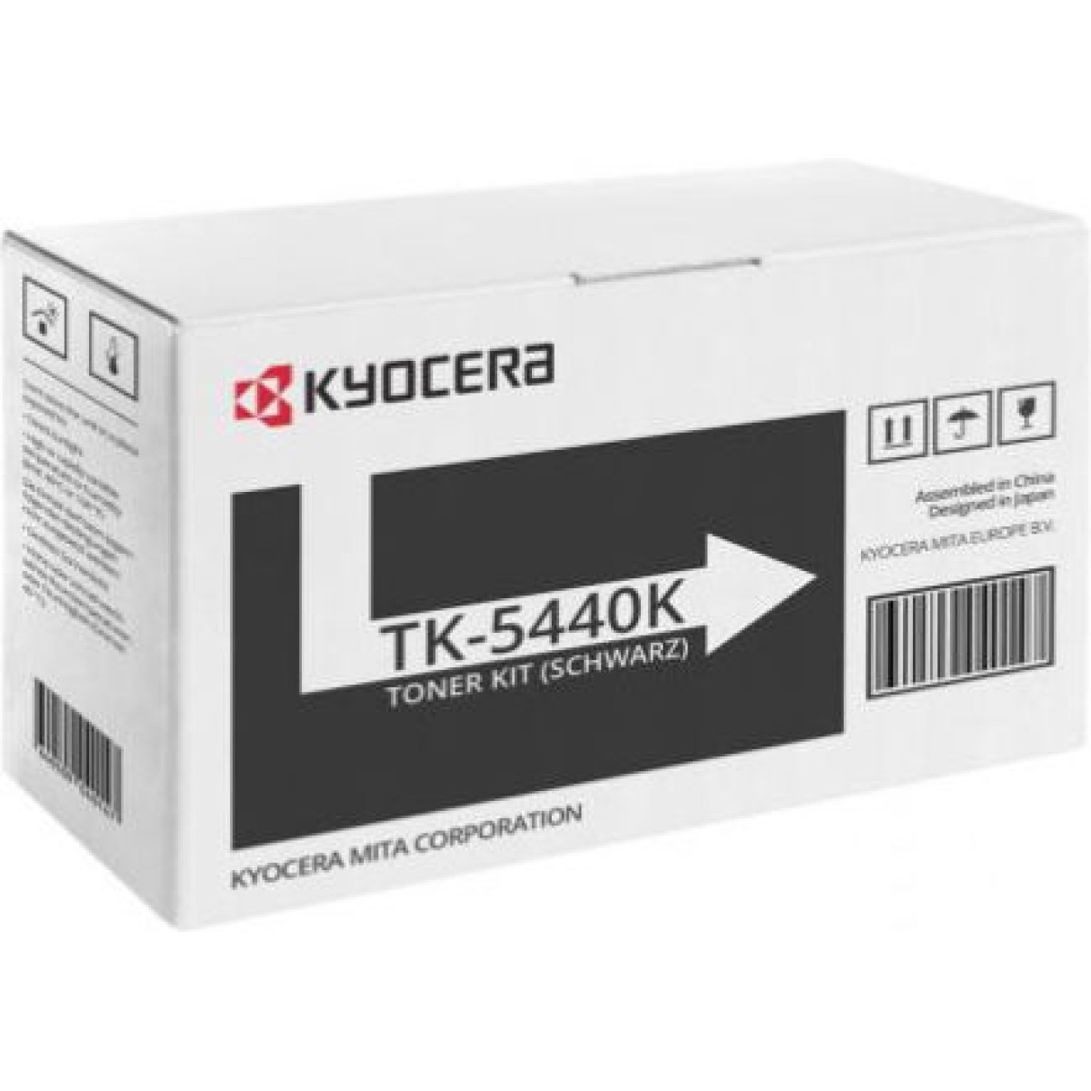 Kyocera TK-5440 Γνήσιο Toner Laser Εκτυπωτή Μαύρο High Yield 1250 Σελίδων (1T0C0A0NL0)