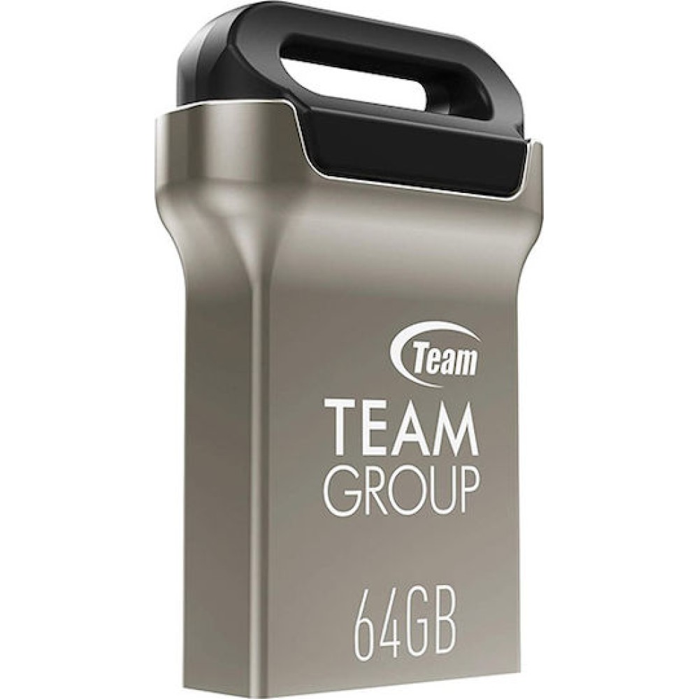 TeamGroup C162 64GB USB 3.0 Stick Ασημί