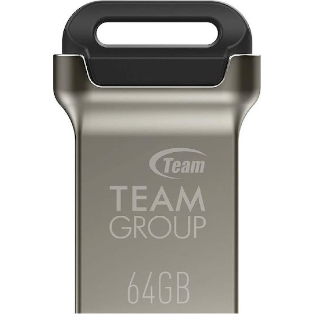 TeamGroup C162 64GB USB 3.0 Stick Ασημί