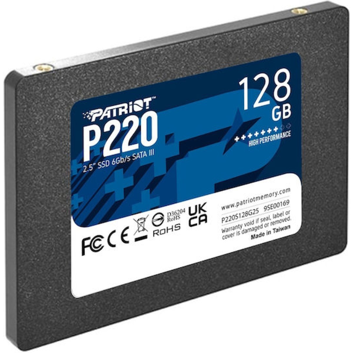 Patriot P220 SSD 128GB 2.5'' SATA III