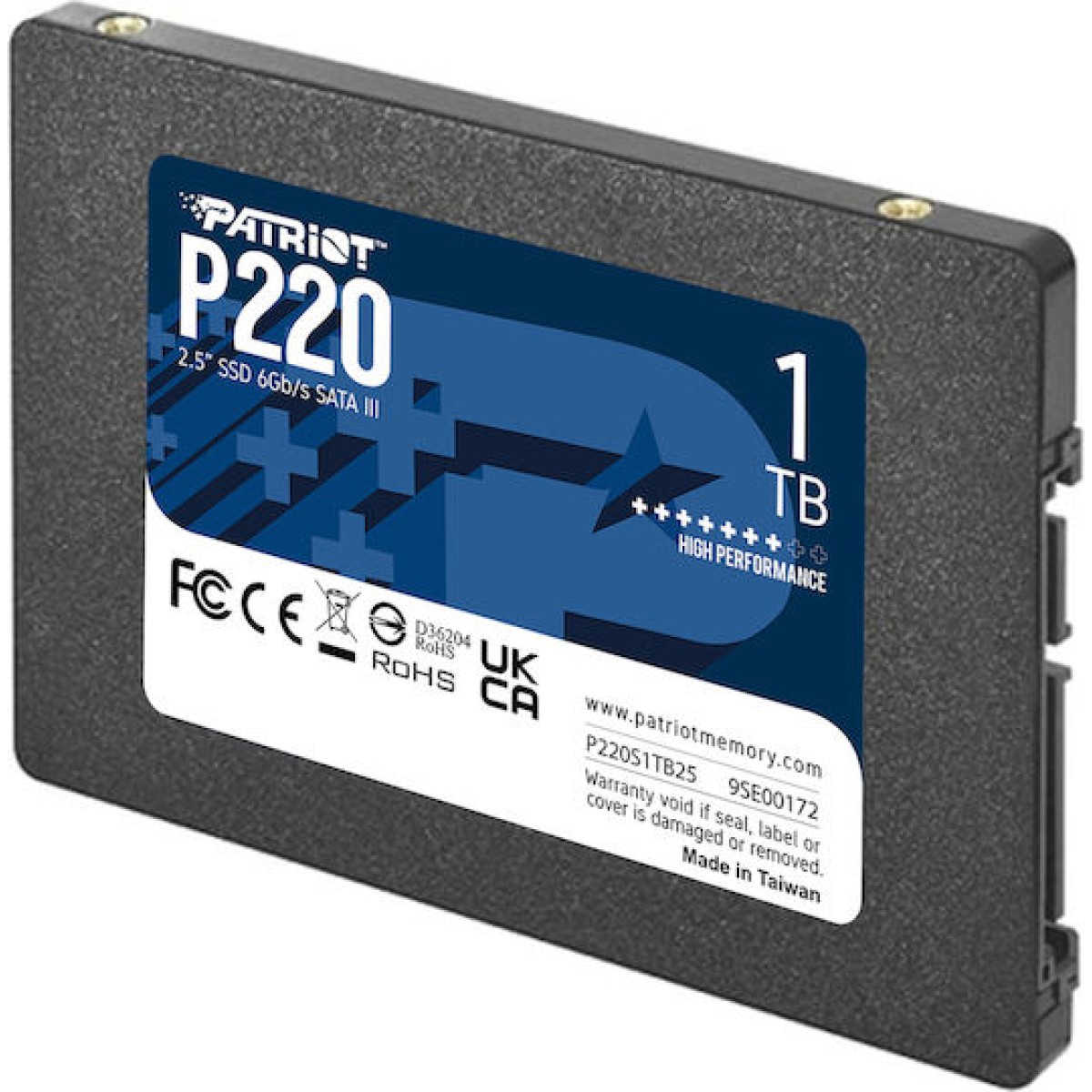 Patriot P220 SSD 1TB 2.5'' SATA III