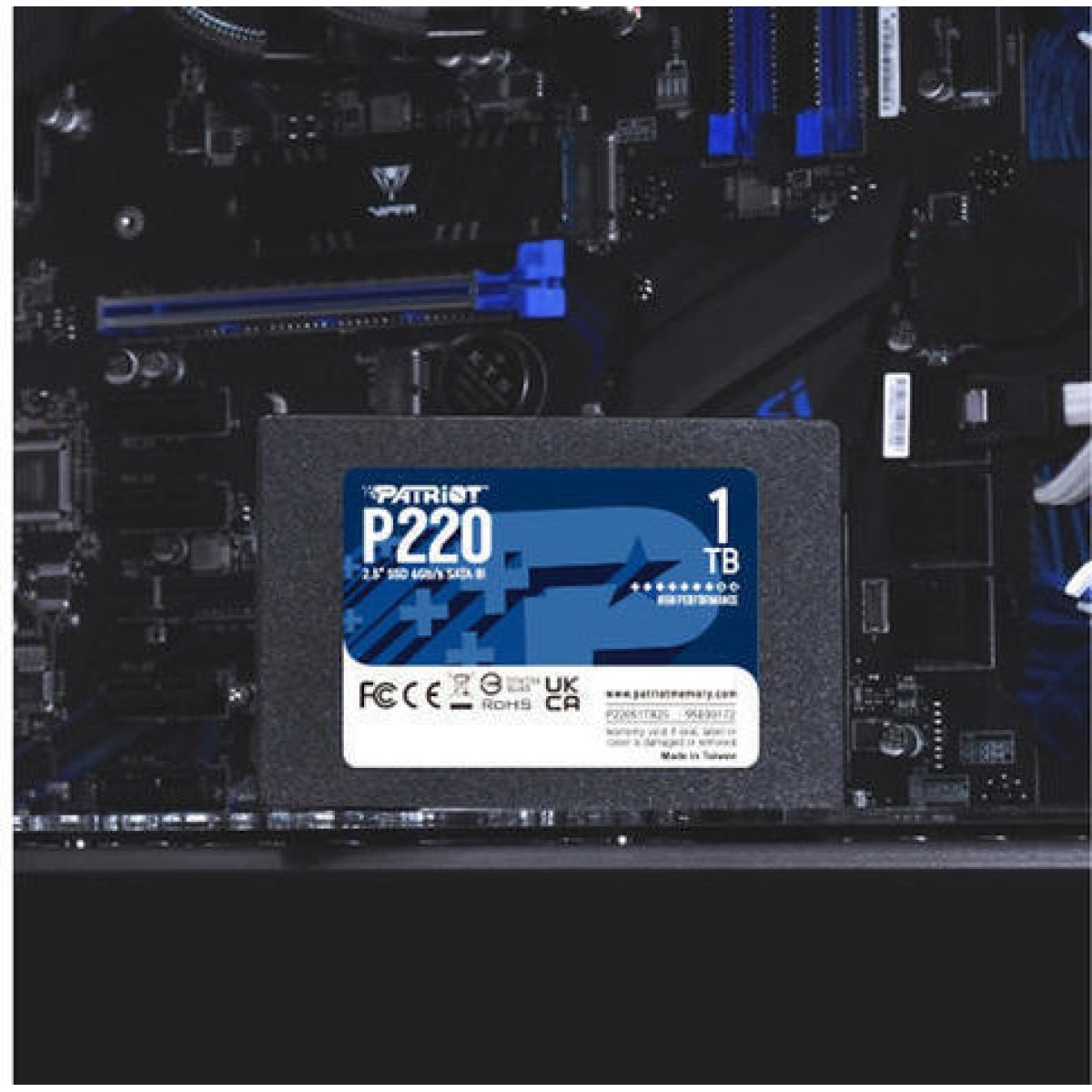 Patriot P220 SSD 1TB 2.5'' SATA III