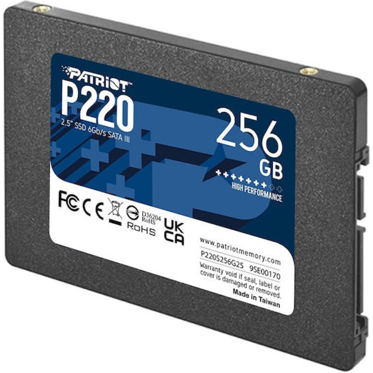 Patriot P220 SSD 256GB 2.5\'\' SATA III