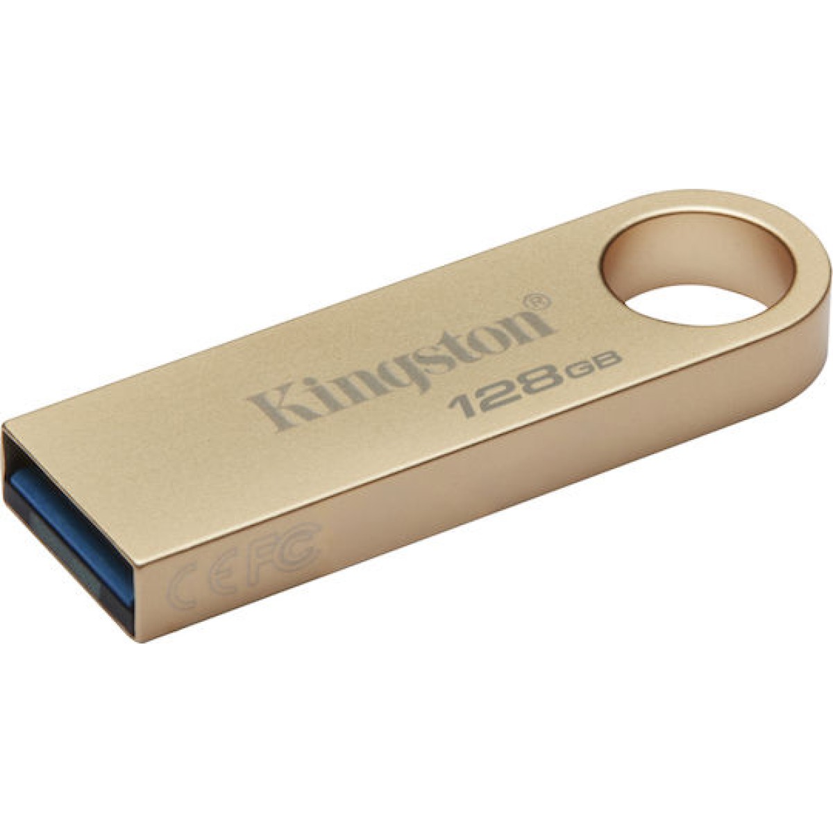 Kingston Datatraveler Se9 G3 128GB USB 3.2 Stick Χρυσό
