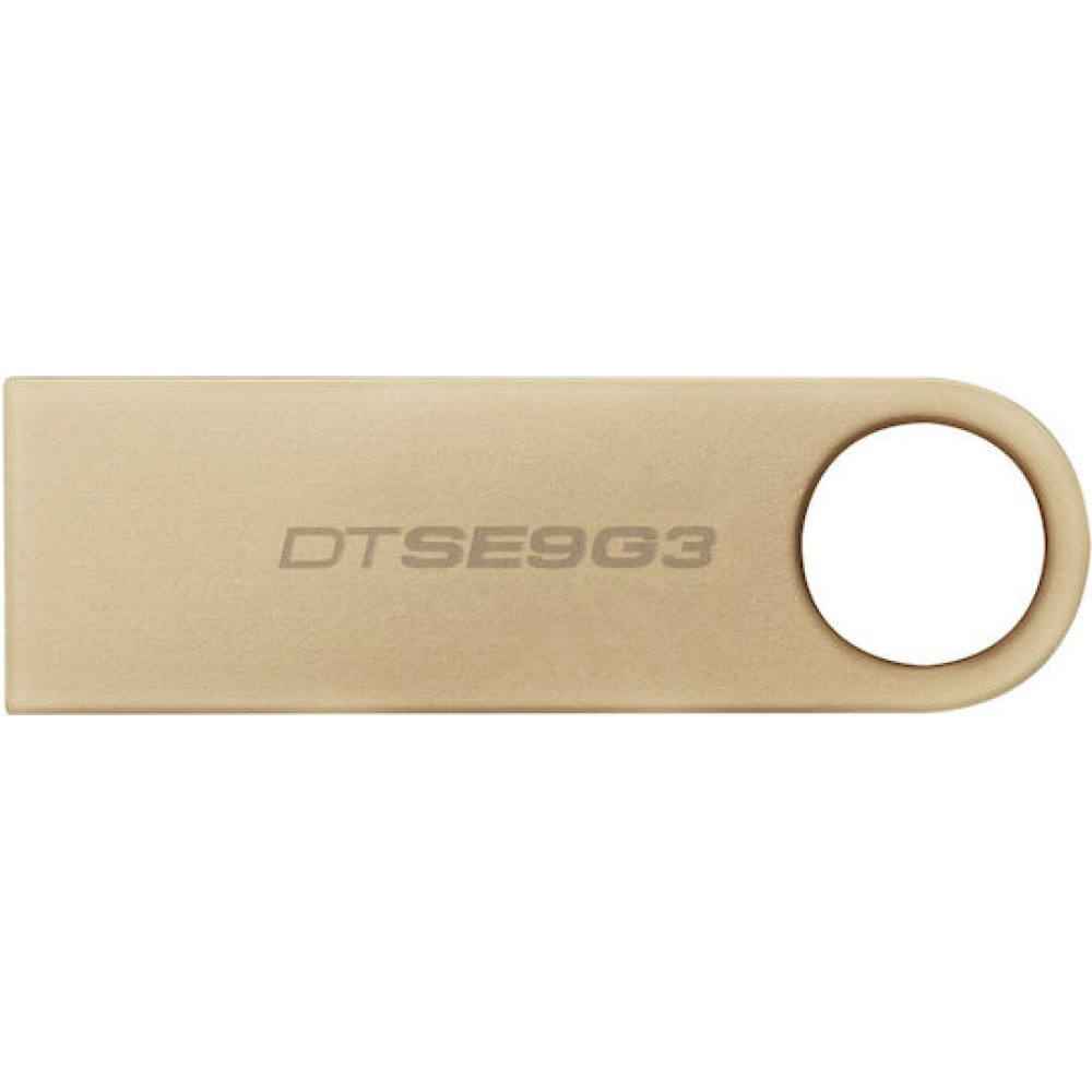 Kingston Datatraveler Se9 G3 128GB USB 3.2 Stick Χρυσό