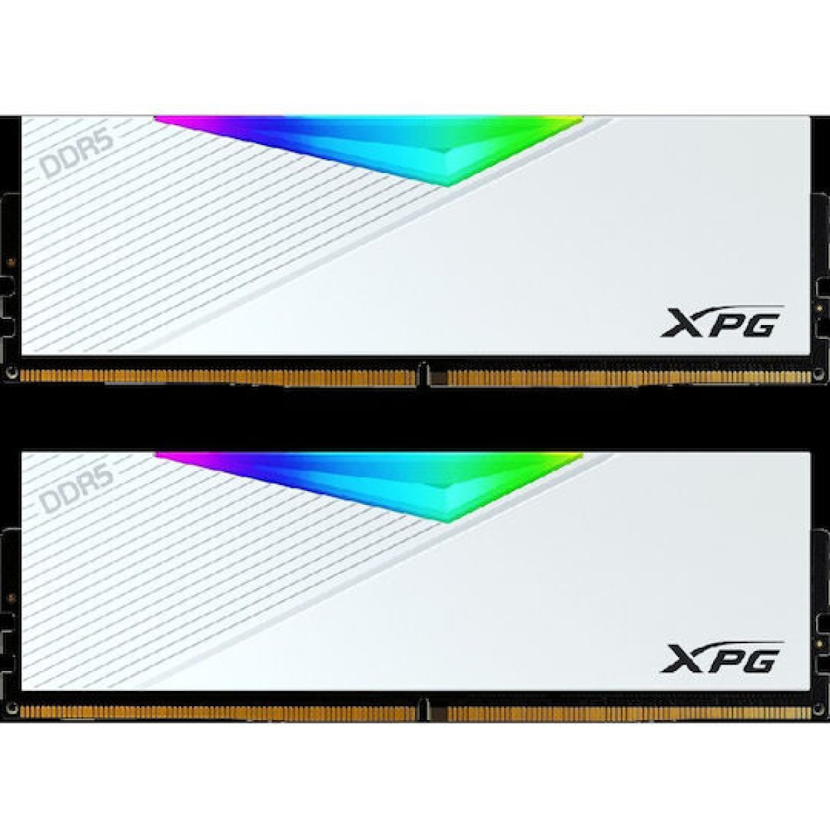 Adata XPG Lancer White DDR5 64GB RAM με 2x32GB Modules και Ταχύτητα 6000 για Desktop