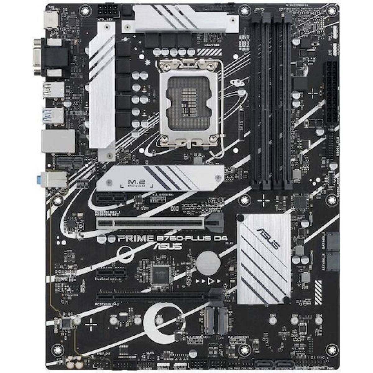 Asus Prime B760-Plus D4 Motherboard ATX με Intel 1700 Socket 90MB1CW0-M0EAY0