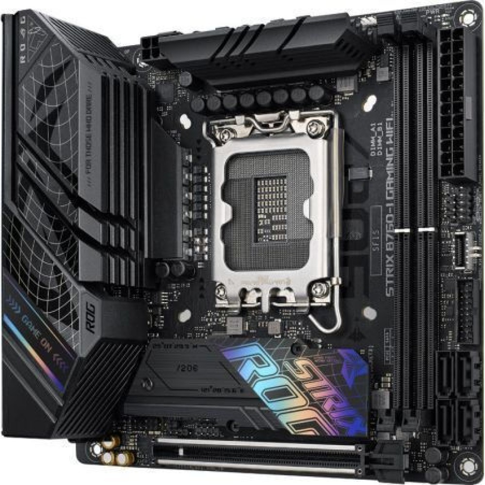 Asus ROG STRIX B760-I GAMING WIFI Motherboard Mini ITX με Intel 1700 Socket 90MB1D90-M0EAY0