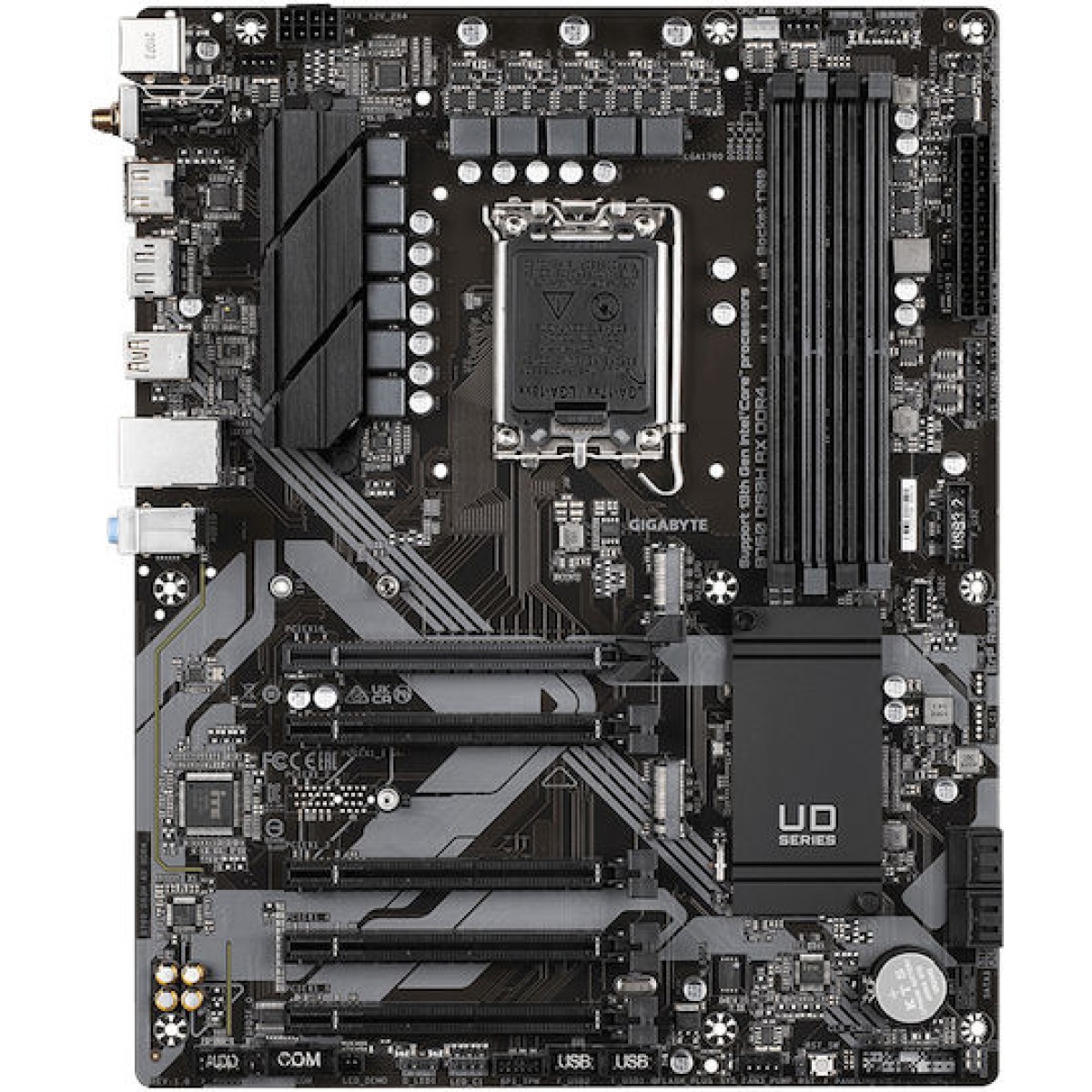 Gigabyte B760 DS3H AX DDR4 rev. 1.0 Wi-Fi Motherboard ATX με Intel 1700 Socket