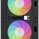 Deepcool CH360 Micro Tower Κουτί Υπολογιστή με Πλαϊνό Παράθυρο και RGB Φωτισμό Μαύρο