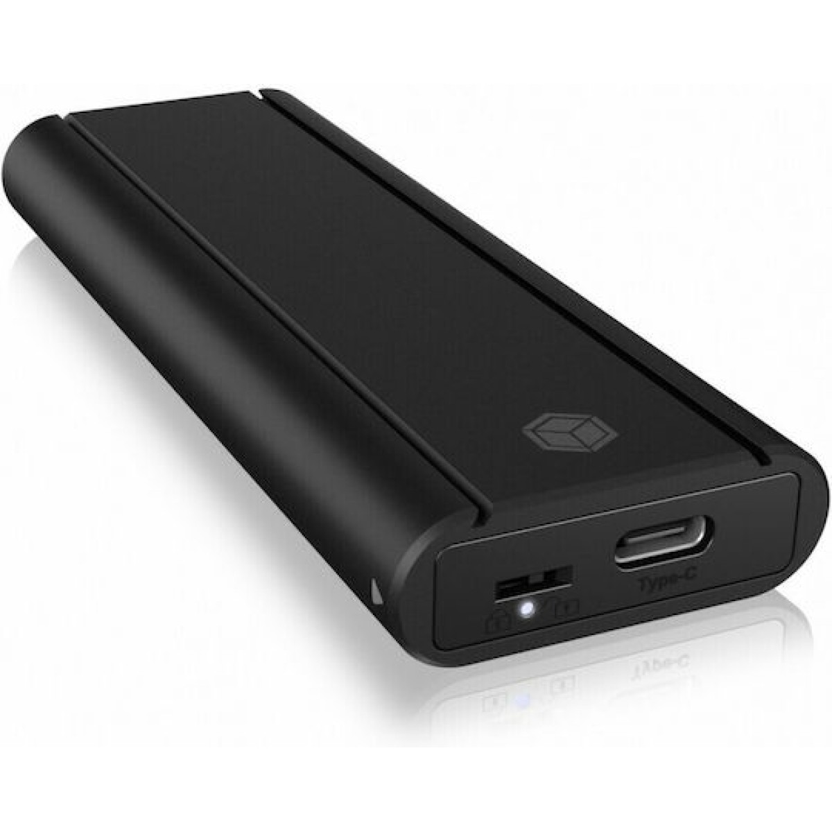 Icy Box Θήκη για Σκληρό Δίσκο M.2 PCI Express NVME με σύνδεση USB 3.2