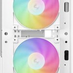 Deepcool CH360 Micro Tower Κουτί Υπολογιστή με Πλαϊνό Παράθυρο και RGB Φωτισμό Λευκό