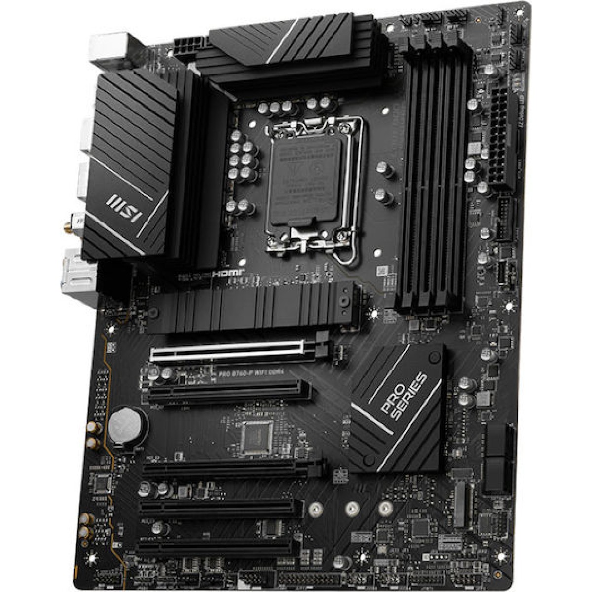 MSI Pro B760-P WIFI DDR4 Motherboard ATX με Intel 1700 Socket 7D98-001R