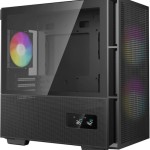 Deepcool CH360 Digital Gaming Micro Tower Κουτί Υπολογιστή με Πλαϊνό Παράθυρο Μαύρο