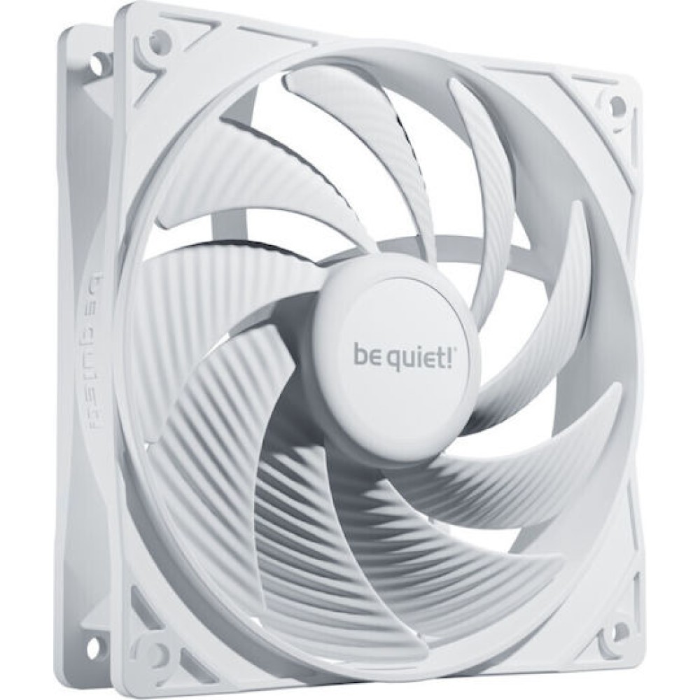 Be Quiet Pure Wings 3 Case Fan 120mm με Σύνδεση 4-Pin PWM Λευκό