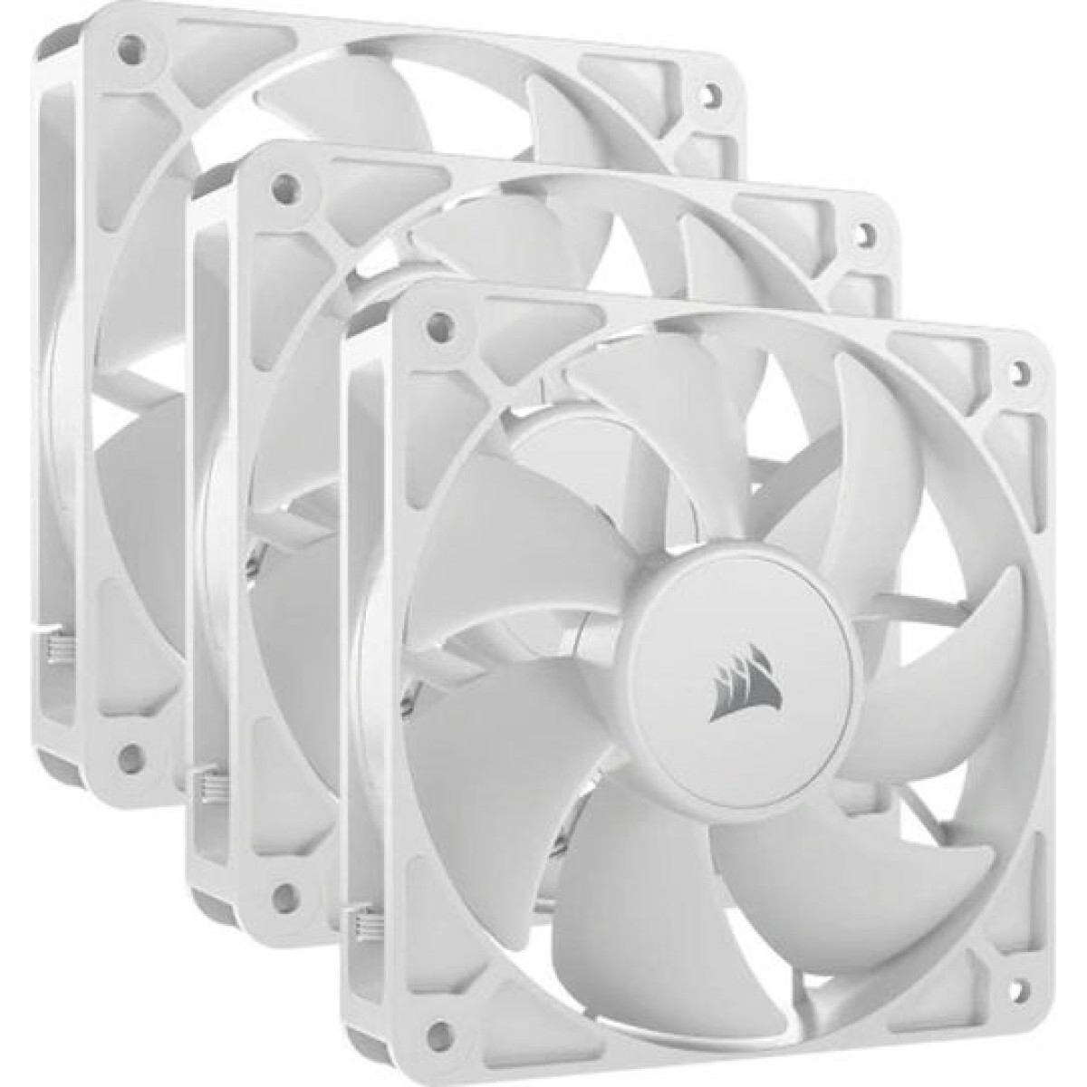 Be Quiet Pure Wings 3 Case Fan 120mm με Σύνδεση 4-Pin PWM Λευκό