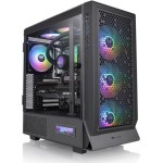 Thermaltake Ceres 500 TG Gaming Midi Tower Κουτί Υπολογιστή με Πλαϊνό Παράθυρο και RGB Φωτισμό Μαύρο