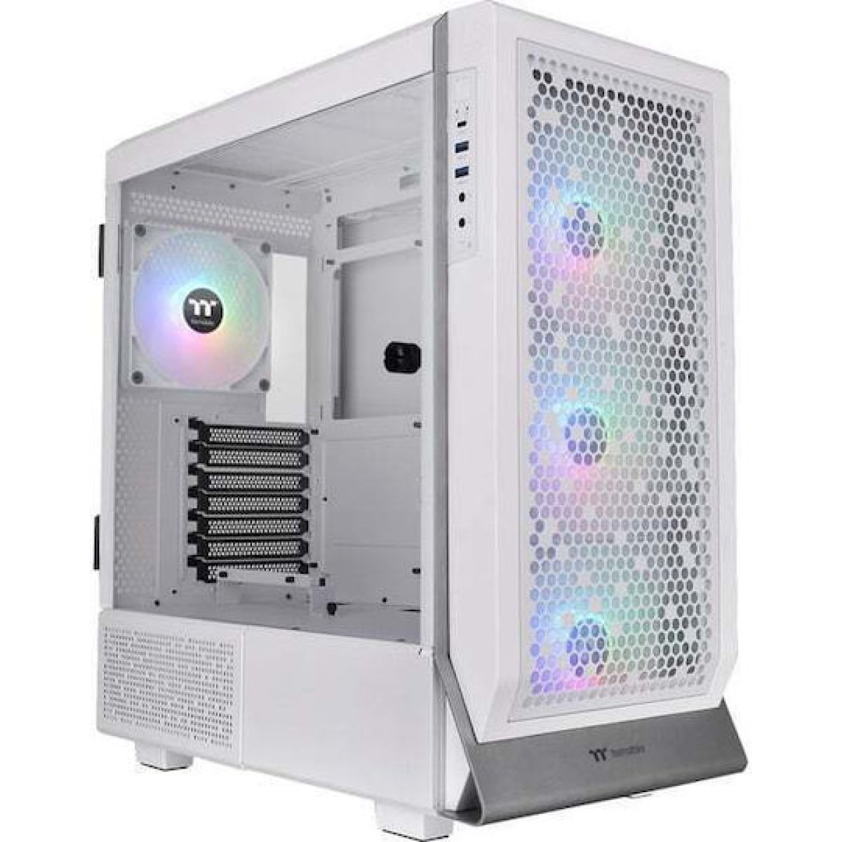 Thermaltake Ceres 500 TG ARGB Gaming Midi Tower Κουτί Υπολογιστή με Πλαϊνό Παράθυρο Snow