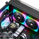 Thermaltake Toughliquid 280 RGB Υδρόψυξη Επεξεργαστή Διπλού Ανεμιστήρα 140mm για Socket AM4/AM5/1700/1200/115x