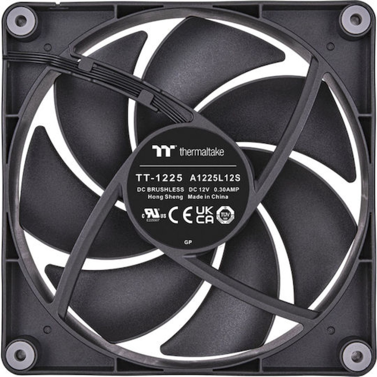 Thermaltake CT120 PC Case Fan με Σύνδεση 4-Pin PWM 2τμχ