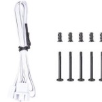 Thermaltake CT120 Case Fan με Λευκό Φωτισμό και Σύνδεση 4-Pin PWM 2τμχ Λευκό