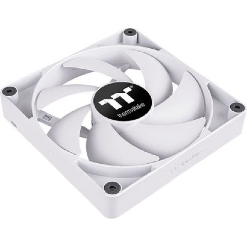Thermaltake CT140 Case Fan με Λευκό Φωτισμό και Σύνδεση 4-Pin PWM 2τμχ Λευκό