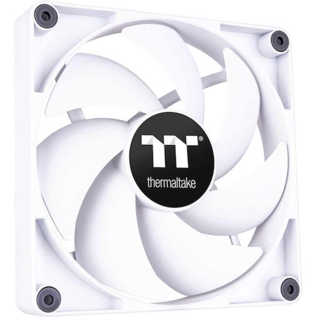 Thermaltake CT140 Case Fan με Λευκό Φωτισμό και Σύνδεση 4-Pin PWM 2τμχ Λευκό
