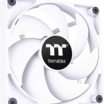 Thermaltake CT140 Case Fan με Λευκό Φωτισμό και Σύνδεση 4-Pin PWM 2τμχ Λευκό