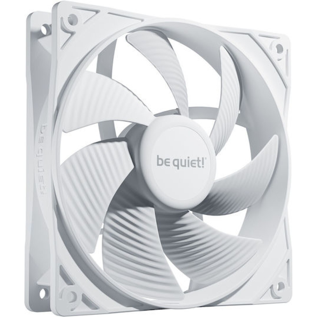 Be Quiet Pure Wings 3 Case Fan 120mm με Σύνδεση 4-Pin PWM Λευκό