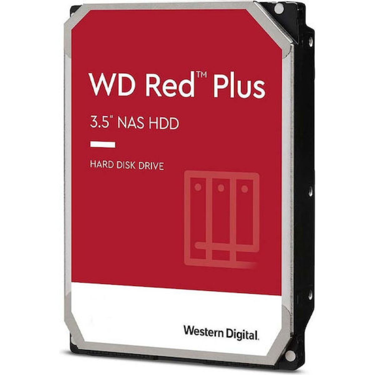 Western Digital Red Plus 2TB HDD Σκληρός Δίσκος 3.5