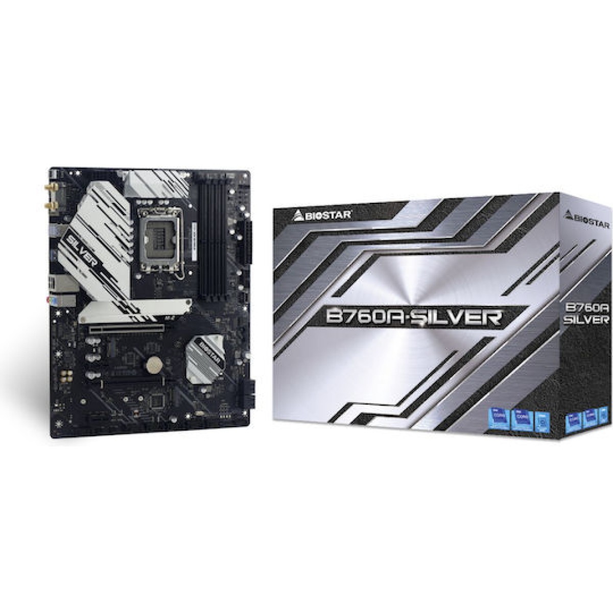 Biostar B760A rev. 6.0 Motherboard ATX με Intel 1700 Socket