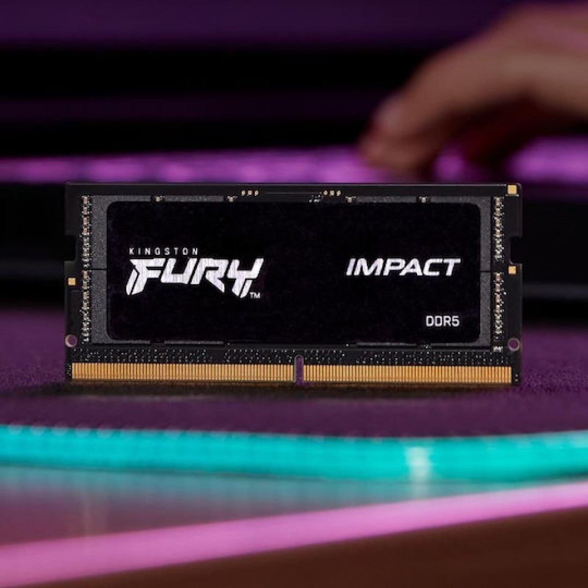 Kingston Fury Impact DDR5 με Module 1x16GB και Ταχύτητα 5600 για Laptop