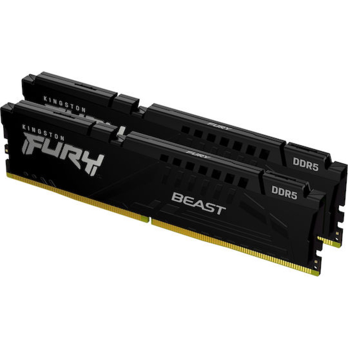 Kingston Fury Beast DDR5 16GB RAM με 2x8GB Modules και Ταχύτητα 5600 για Desktop