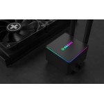 Xilence LiQuRizer LQ240PRO Υδρόψυξη Επεξεργαστή Διπλού Ανεμιστήρα 120mm για Socket AM4/AM5/1700/1200/115x με ARGB Φωτισμό