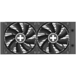 Xilence LiQuRizer LQ240PRO Υδρόψυξη Επεξεργαστή Διπλού Ανεμιστήρα 120mm για Socket AM4/AM5/1700/1200/115x με ARGB Φωτισμό