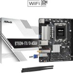 ASRock B760M-ITX/D4 WIFI Motherboard Mini ITX με Intel 1700 Socket 90-MXBKY0-A0CAYZ