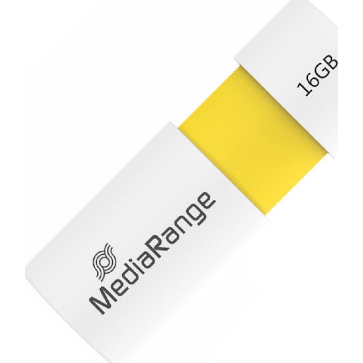 MediaRange 16GB USB 2.0 Stick Κίτρινο