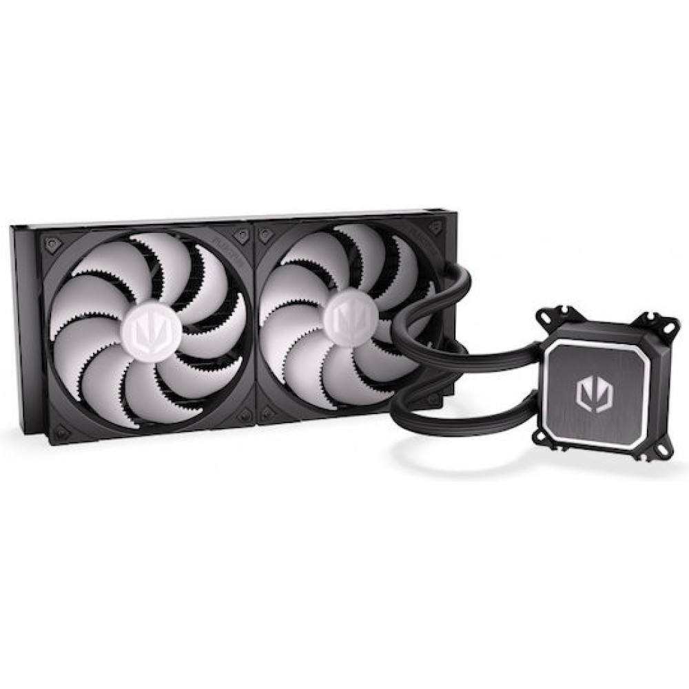 Endorfy Navis F280 Υδρόψυξη Επεξεργαστή Διπλού Ανεμιστήρα 120mm για Socket AM4/AM5/1700/1200/115x με ARGB Φωτισμό