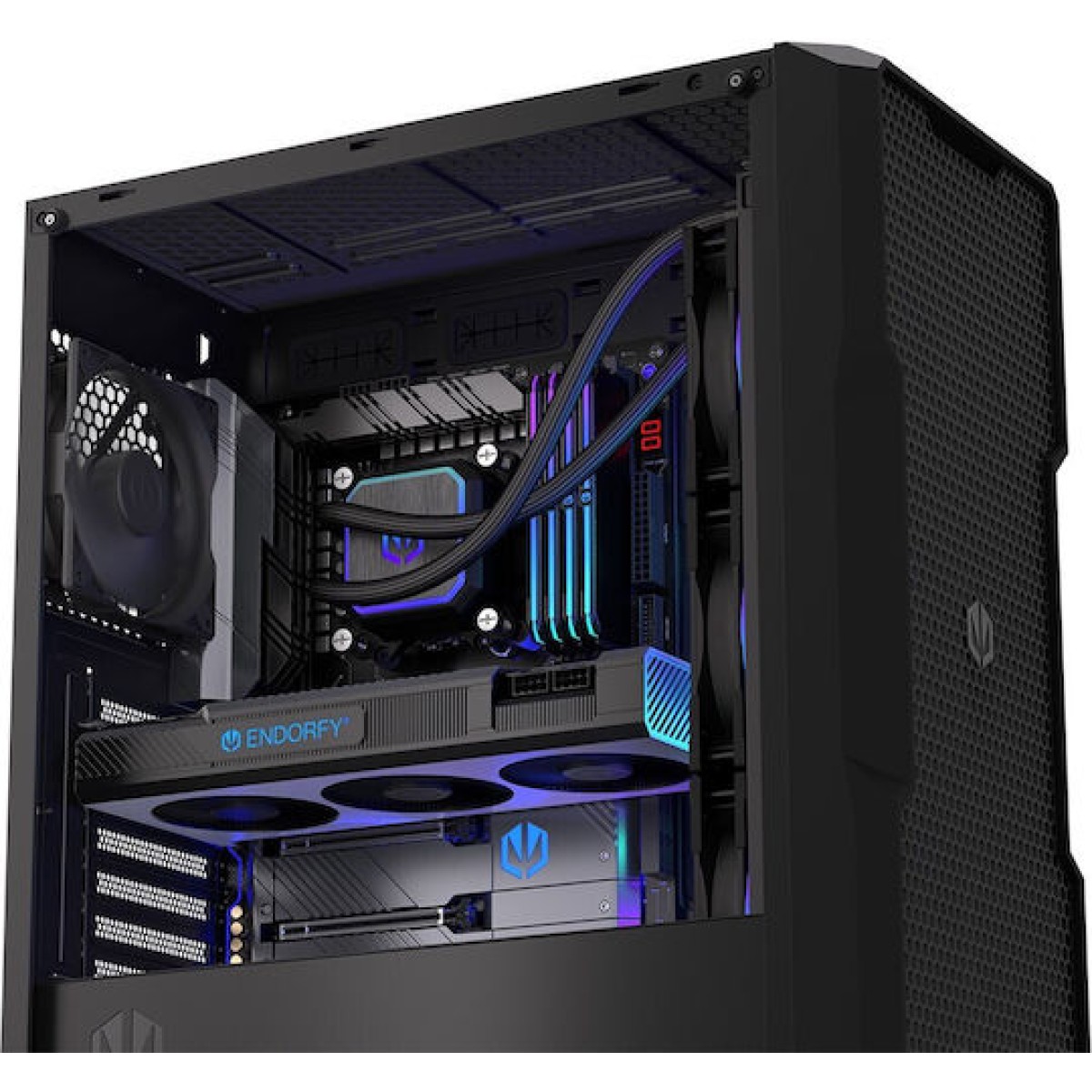 Endorfy Navis F360 ARGB Υδρόψυξη Επεξεργαστή Διπλού Ανεμιστήρα 120mm για Socket AM4/AM5/1700/1200/115x