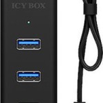 Icy Box USB 3.0 Hub 4 Θυρών με σύνδεση USB-A